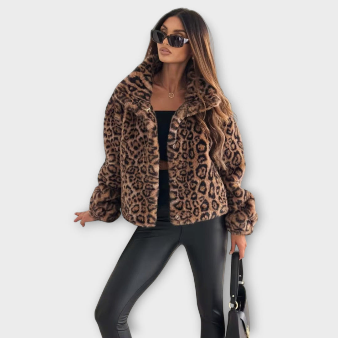 Leonor - Cappotto Leopardato