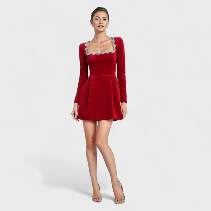 Elea | Abito Mini in Satin