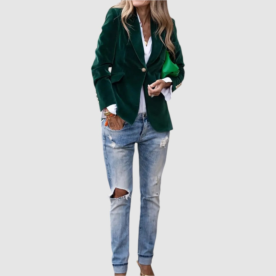 Natálie - Giacca di velluto elegante