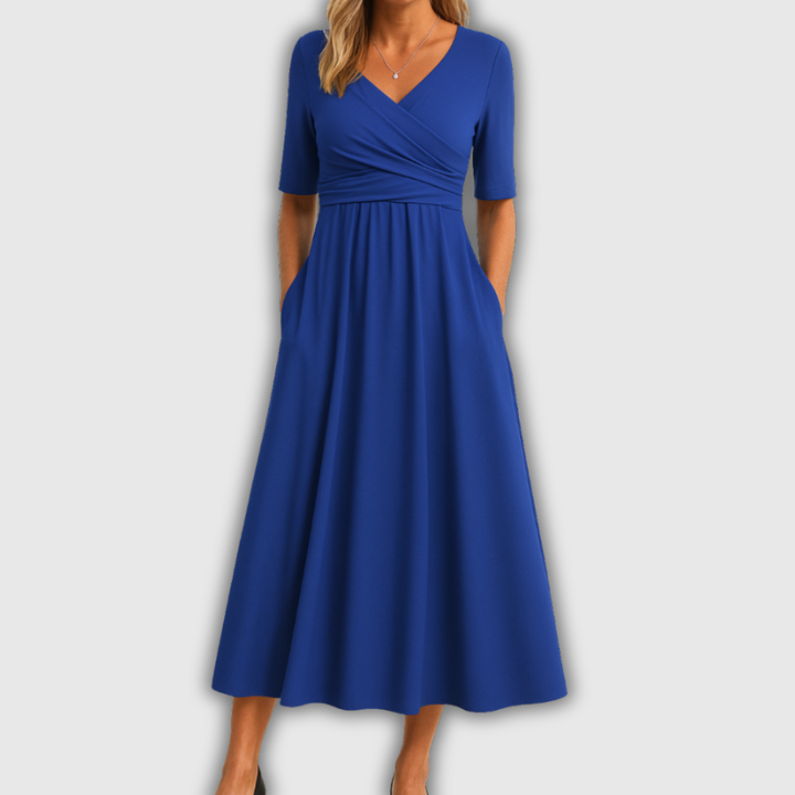 Elira | Abito Elegante a Incrocio