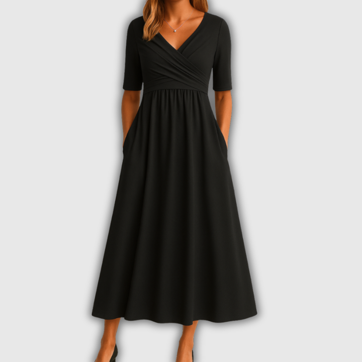 Elira | Abito Elegante a Incrocio