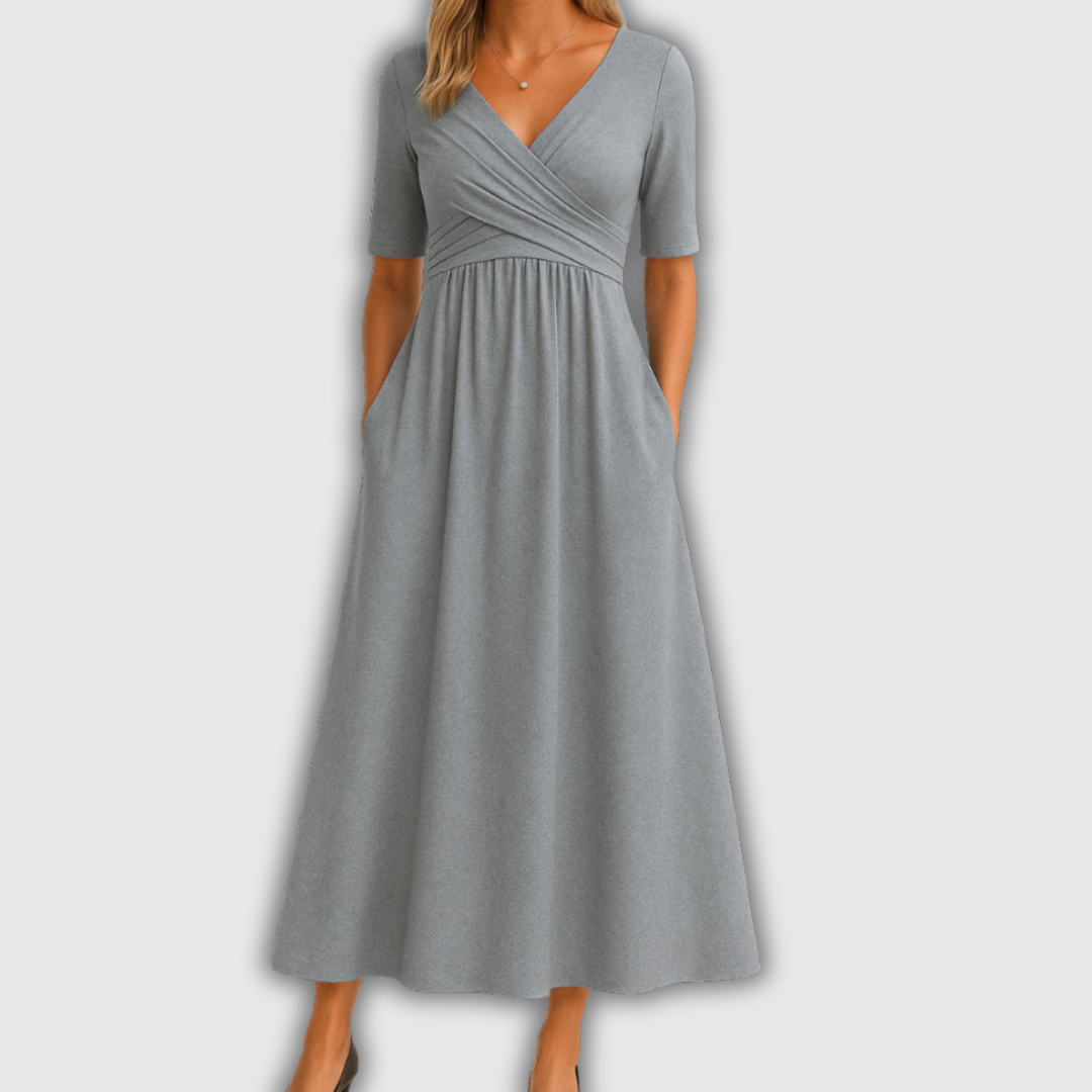 Elira | Abito Elegante a Incrocio