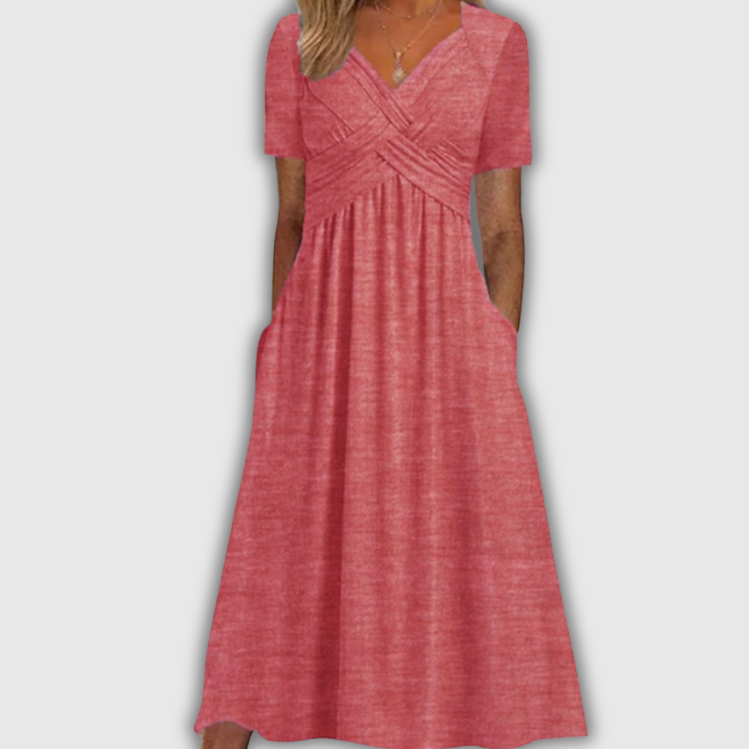 Elira | Abito Elegante a Incrocio
