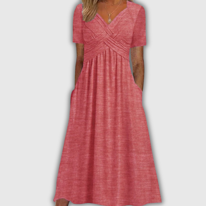 Elira | Abito Elegante a Incrocio