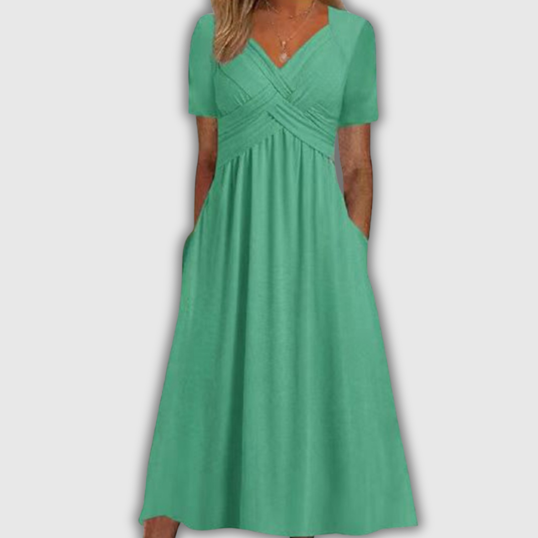 Elira | Abito Elegante a Incrocio