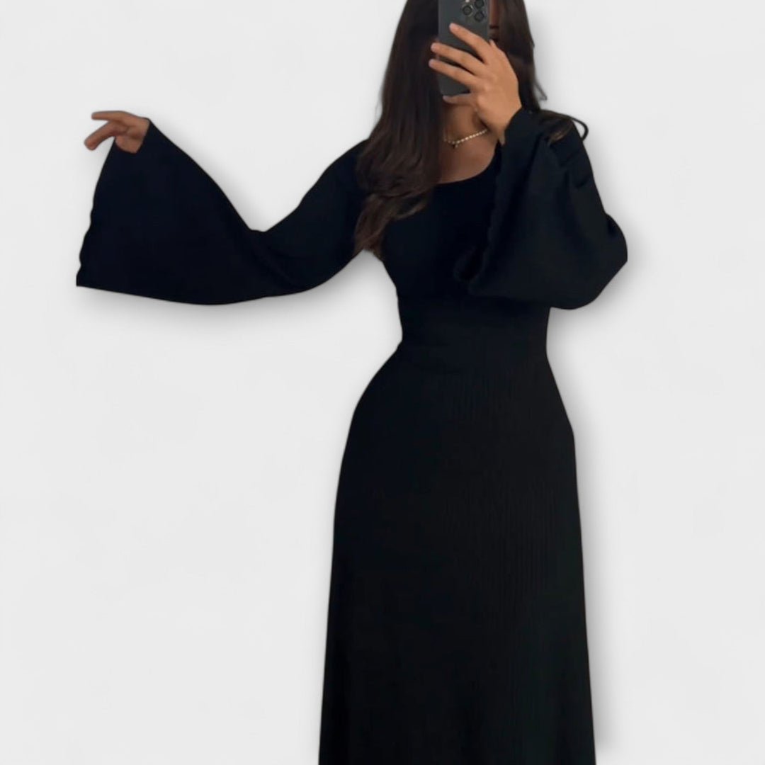 Jocelyn - Abito in Maglia Elegante con Dettaglio in Vita