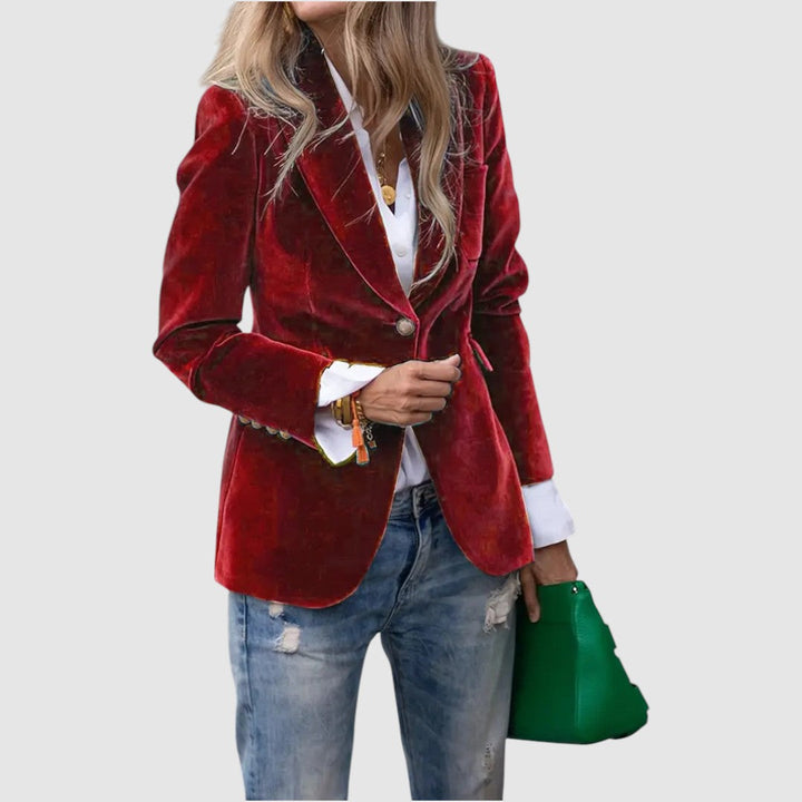 Natálie - Giacca di velluto elegante