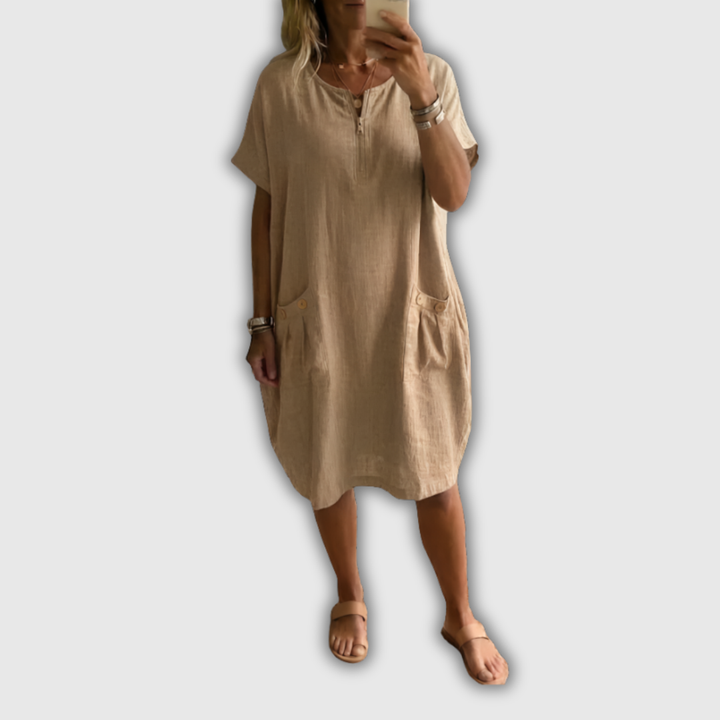 Tessa – Abito con Chiusura a Zip