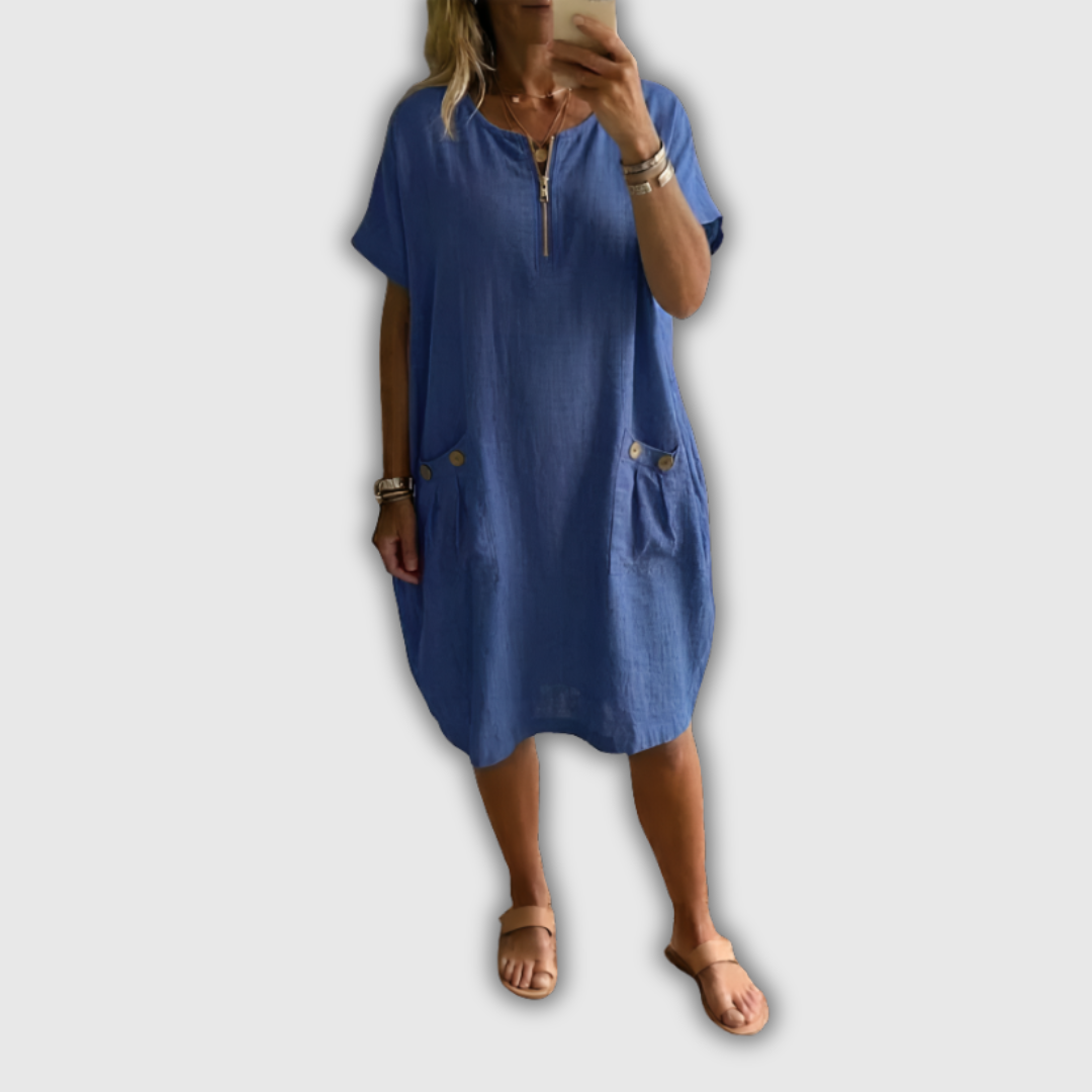 Tessa – Abito con Chiusura a Zip