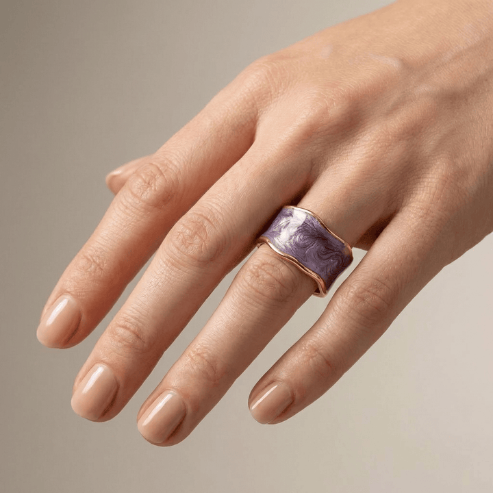 Viana™ - Anello artigianale vintage