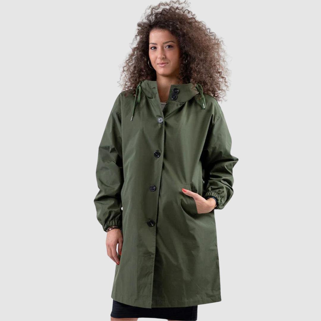Lucie - Giacca moderna, oversize e impermeabile