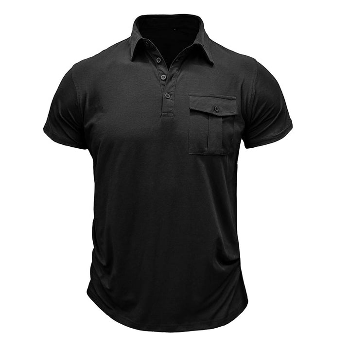 Adriano - Camicia di cotone con tasche