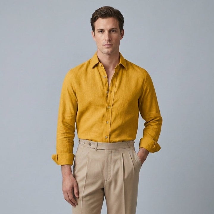 Salvatore | Elegante camicia in lino