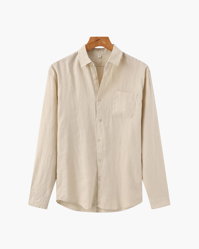 Cesare | Camicia 100% lino con vestibilità oversize