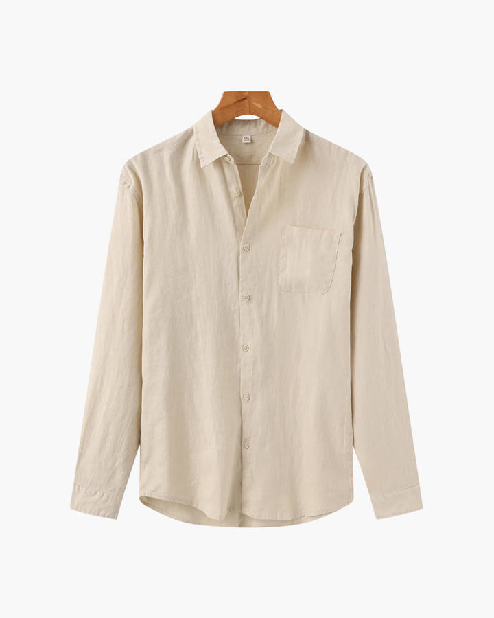 Cesare | Camicia 100% lino con vestibilità oversize