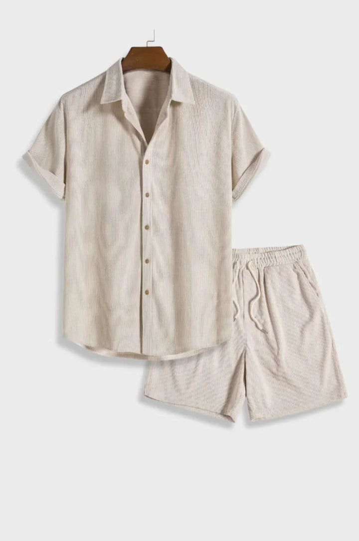 Luca | Set uomo estivo camicia pantaloncini