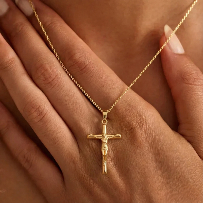 Venerata™ - Collana con Croce