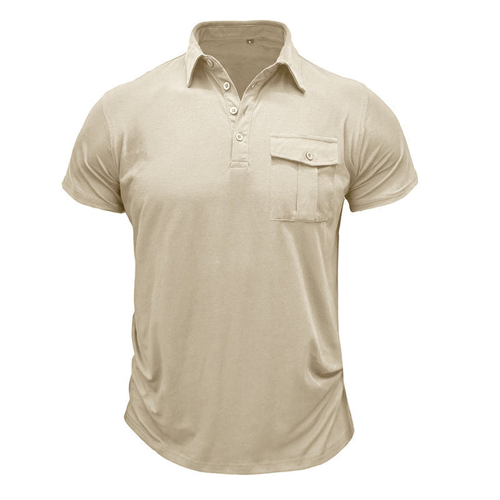 Adriano - Camicia di cotone con tasche