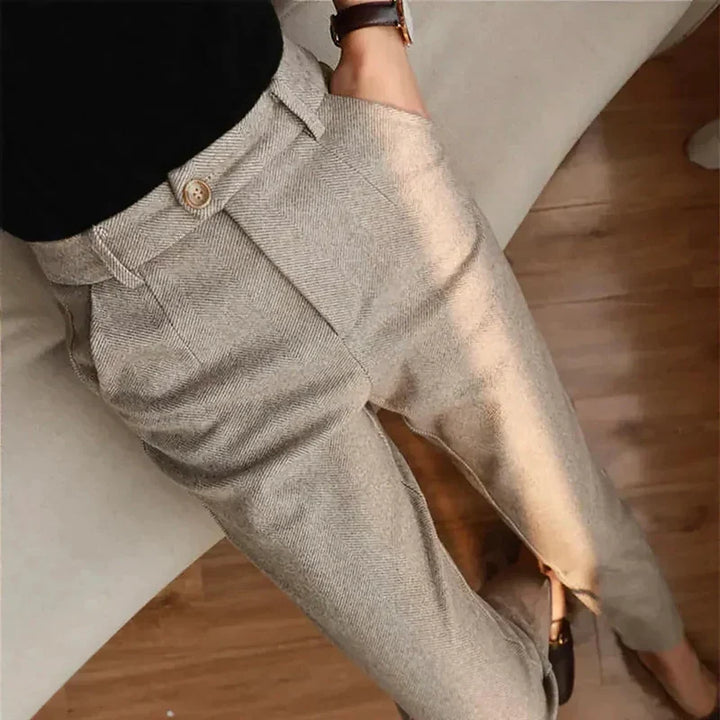 Paolo | Pantaloni uomo sartoriali in pura lana