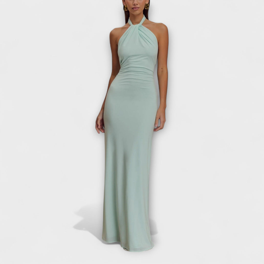 Lagoon - Vestito Maxi Slinky Halter