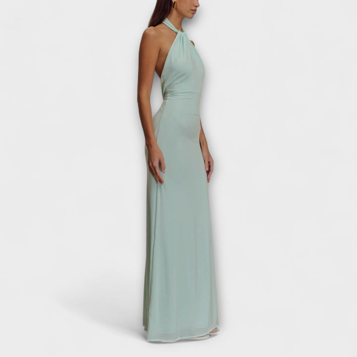 Lagoon - Vestito Maxi Slinky Halter