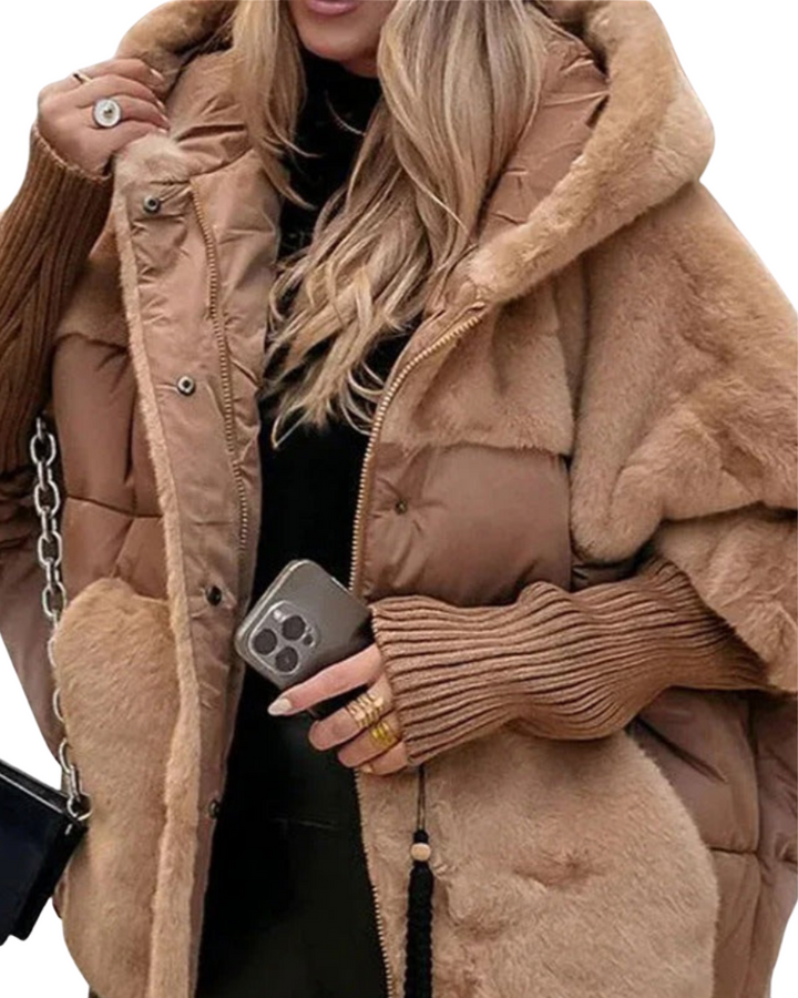 Dominika - Cappotto trapuntato con cappuccio