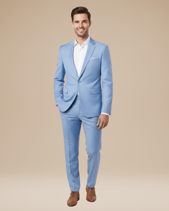 Completo da Uomo Due Pezzi | Comfort Stretch e Vestibilità Regolare per Ogni Occasione
