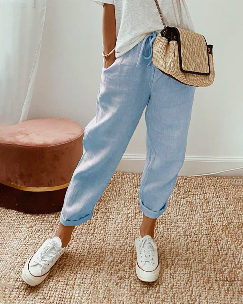 Paola | Pantaloni da donna fatti a mano Qualità &amp; Comfort®