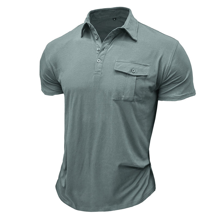 Adriano - Camicia di cotone con tasche