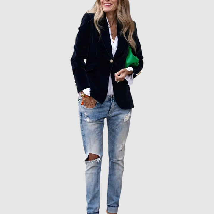 Natálie - Giacca di velluto elegante