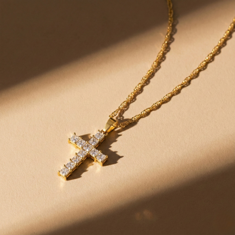 Miracolosa™ - Collana a Croce Prismatica