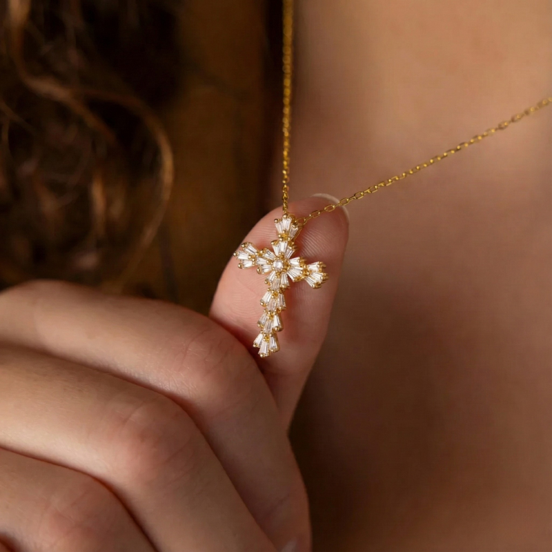 Luce Divina™ - Pendente a forma di Croce