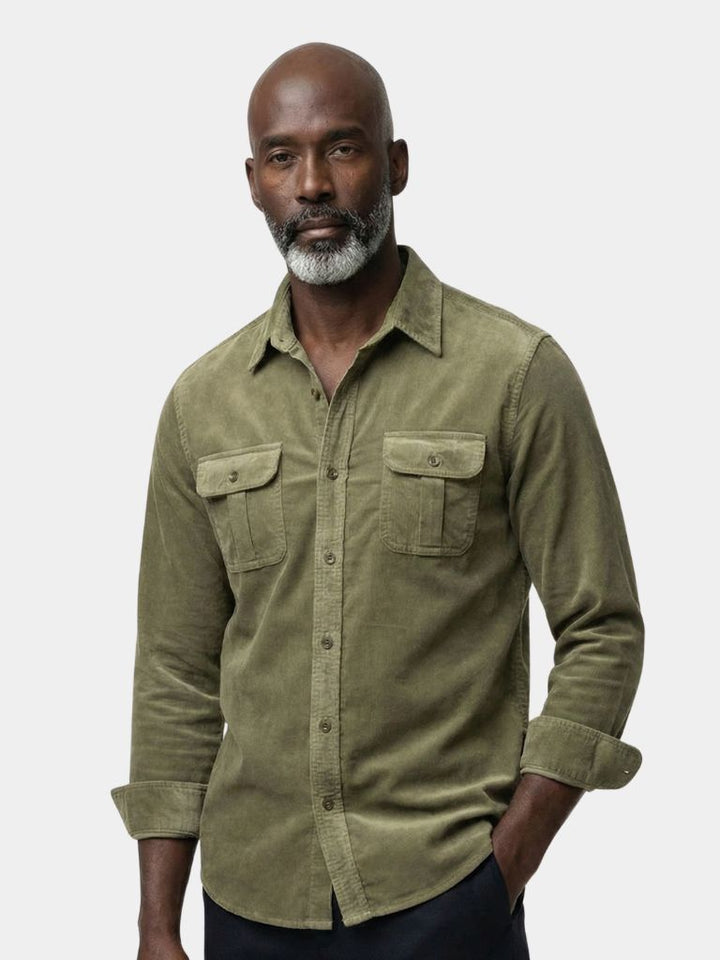 Luca | Camicia in velluto a coste, business casual