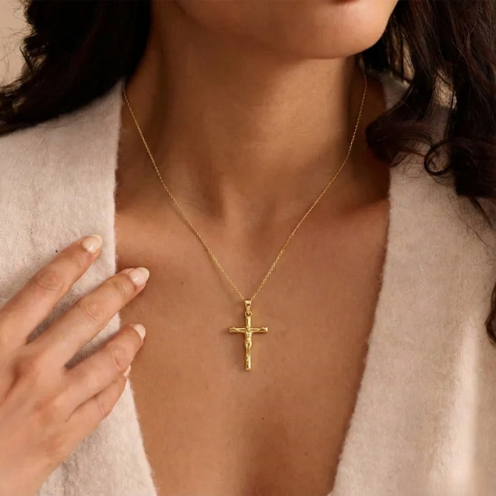 Venerata™ - Collana con Croce