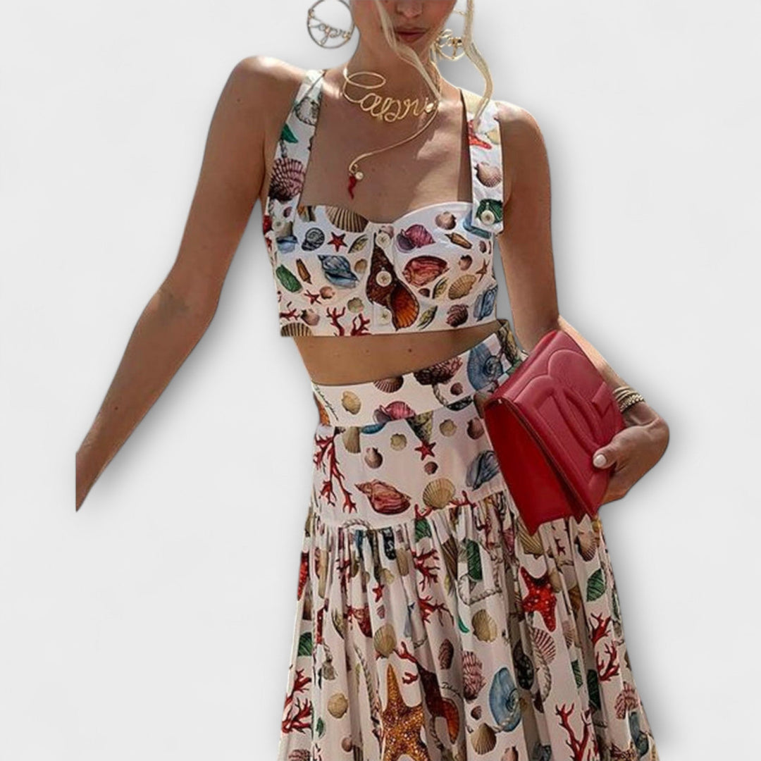 Heather - Set Gonna Due Pezzi Elegante