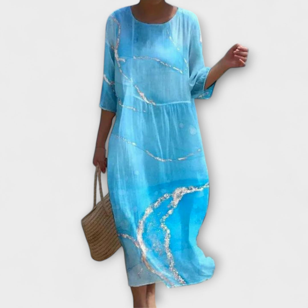 Miranda - Abito Maxi Floreale Elegante