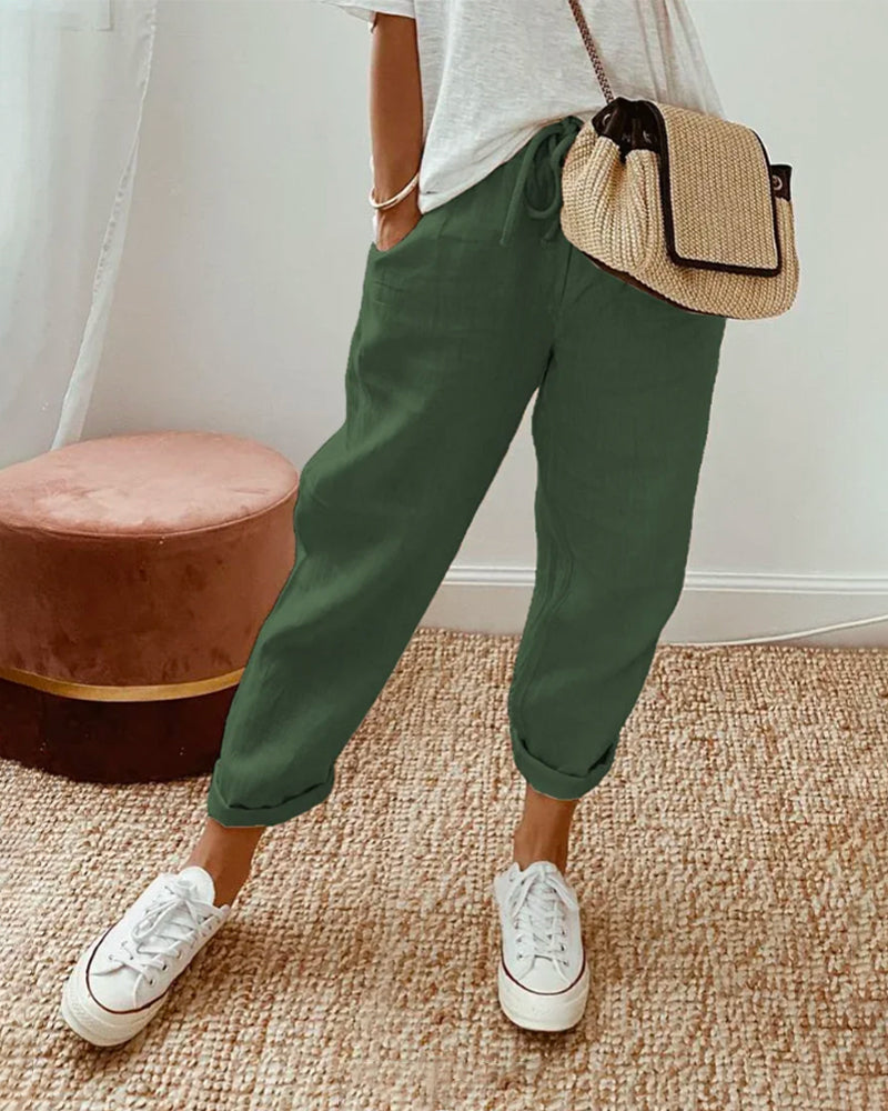 Paola | Pantaloni da donna fatti a mano Qualità &amp; Comfort®