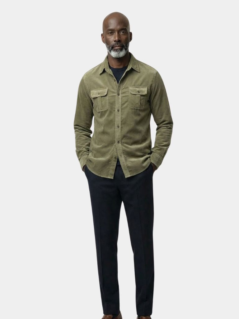 Luca | Camicia in velluto a coste, business casual