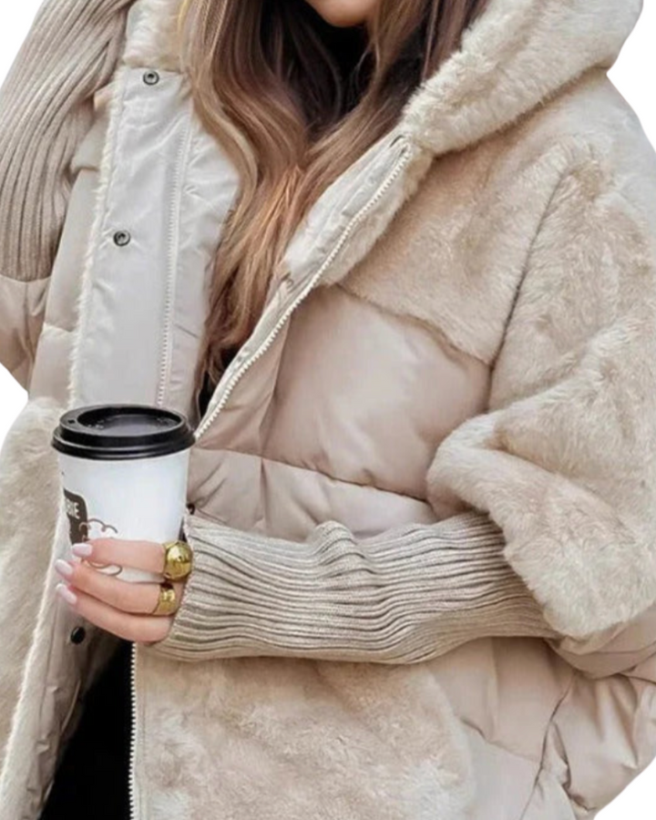 Dominika - Cappotto trapuntato con cappuccio