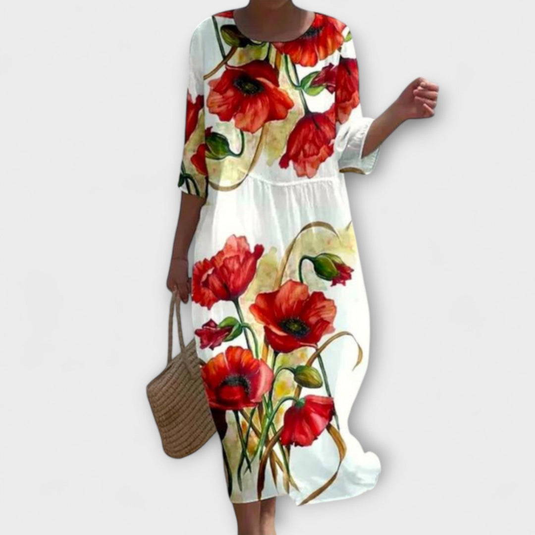 Miranda - Abito Maxi Floreale Elegante