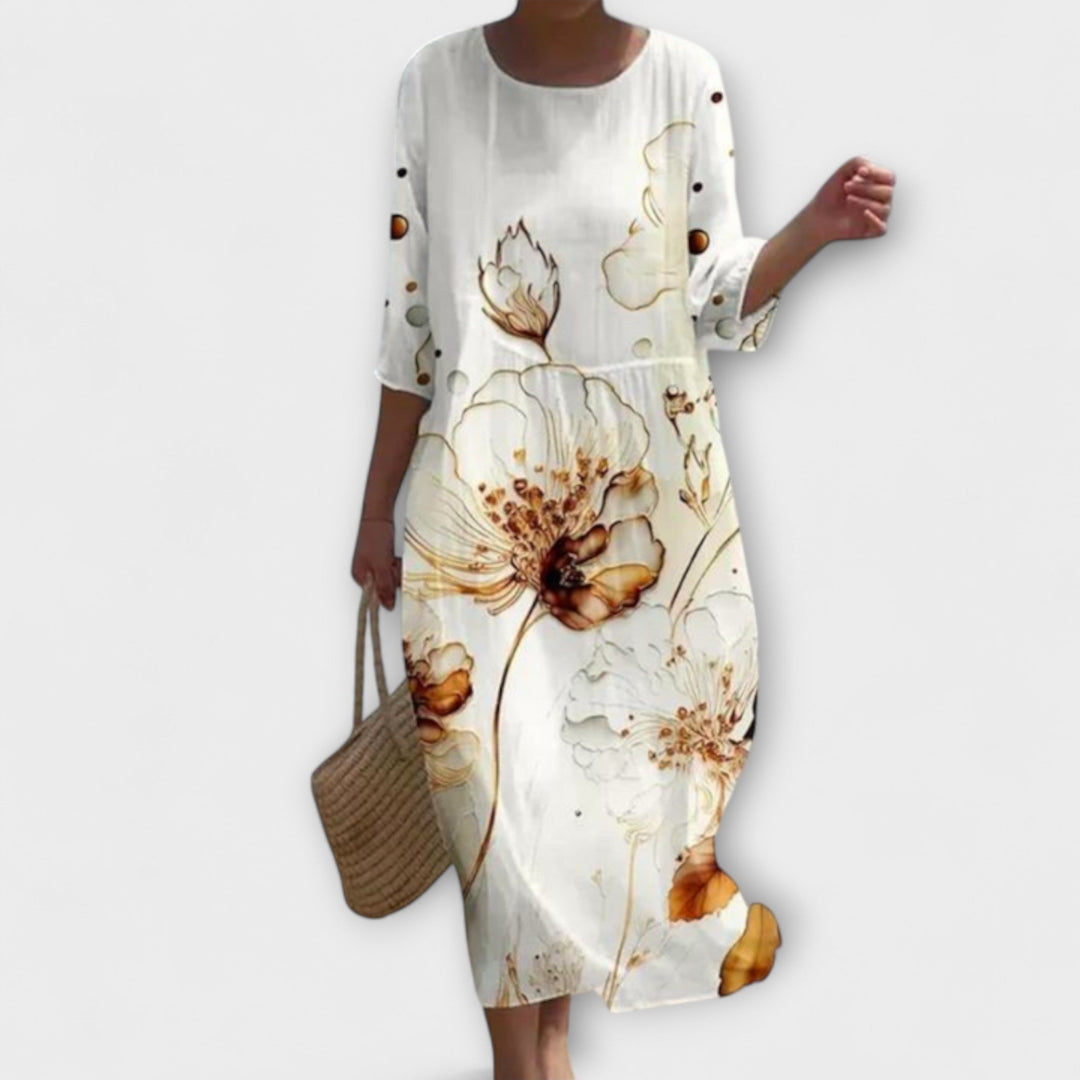 Miranda - Abito Maxi Floreale Elegante