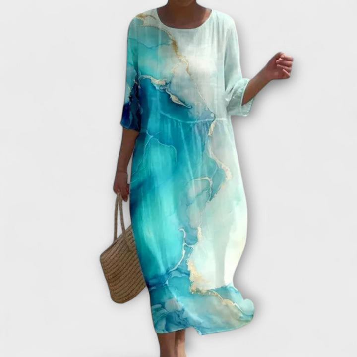 Miranda - Abito Maxi Floreale Elegante