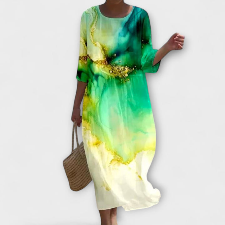 Miranda - Abito Maxi Floreale Elegante