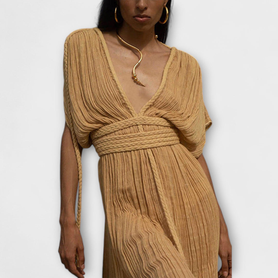 Abito Maxi Kimono in Stile Greco