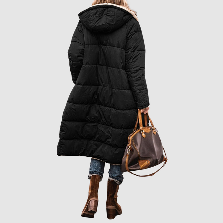 Laura - Cappotto invernale con design reversibile