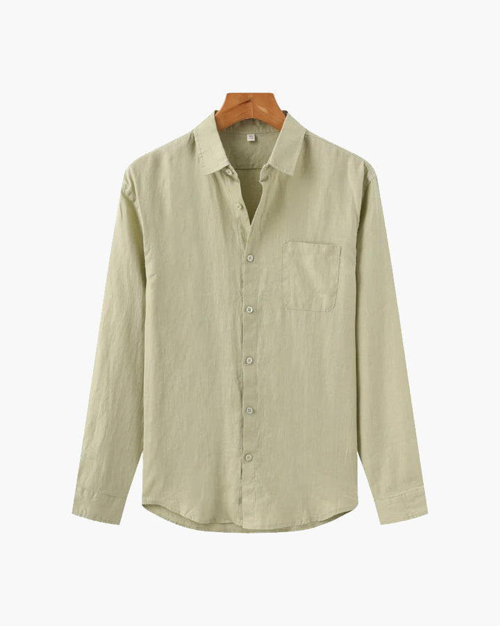 Cesare | Camicia 100% lino con vestibilità oversize