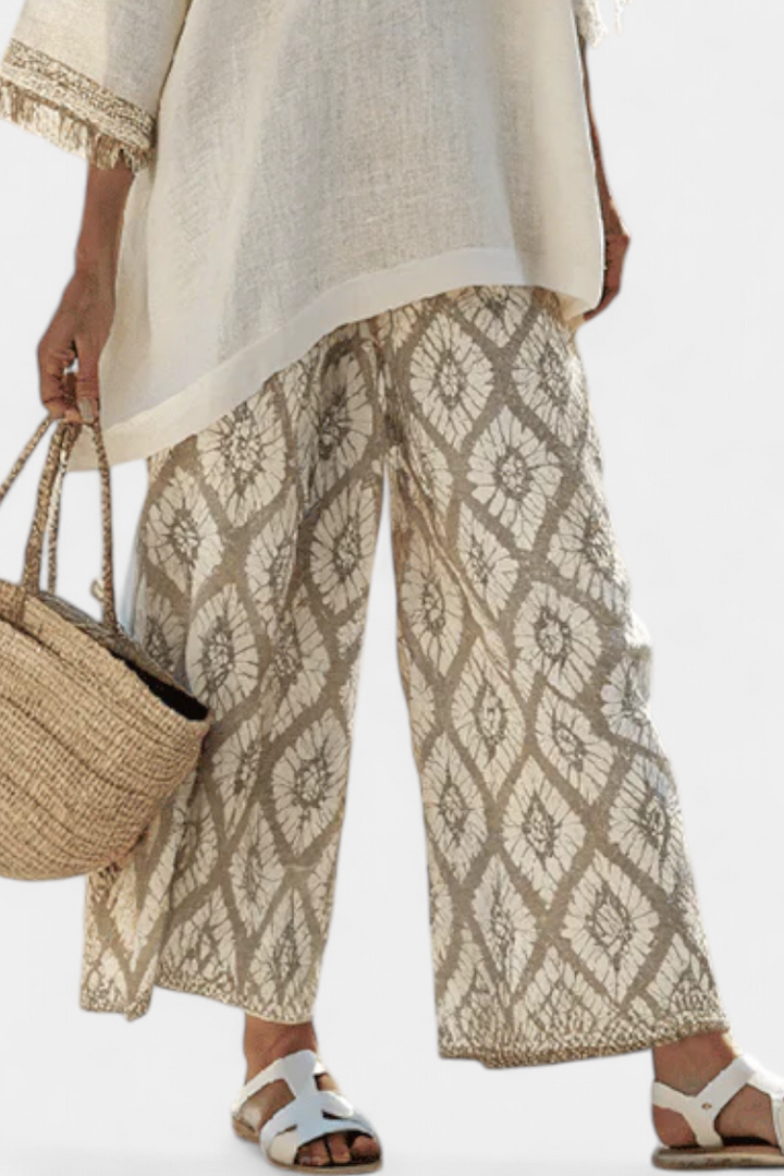 Elena | Look realizzato in Italia con lino di bambù
