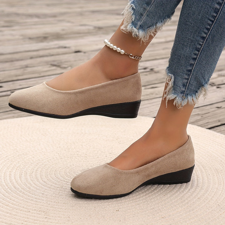 Aurenellea | Comode ballerine con zeppa
