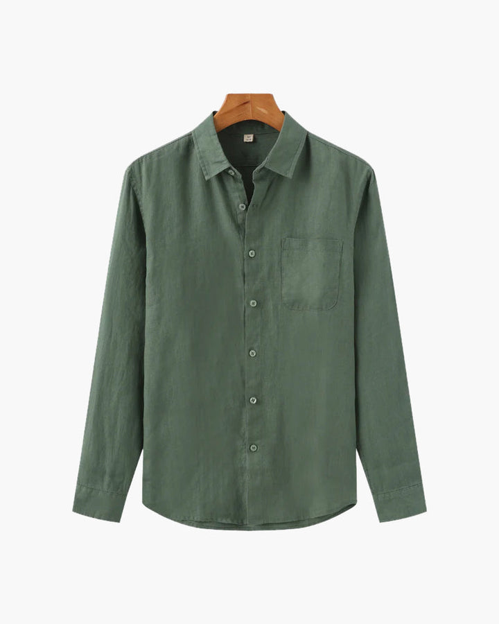 Cesare | Camicia 100% lino con vestibilità oversize