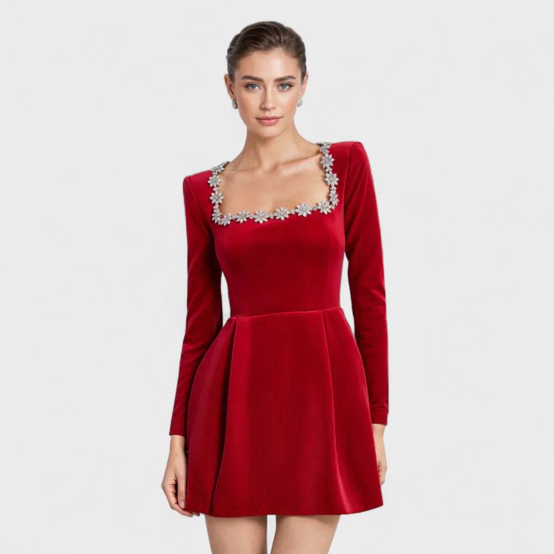Elea | Abito Mini in Satin
